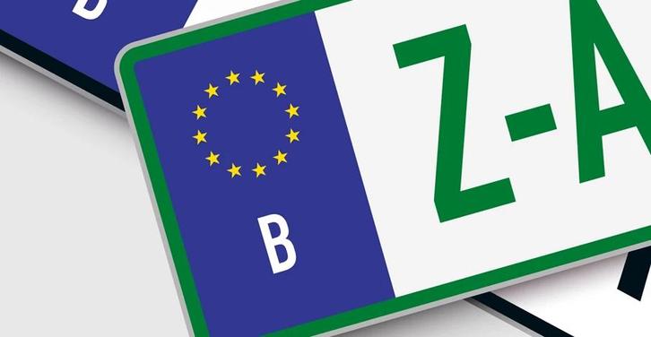 Z plaat, Auto diversen, Overige Auto diversen, Ophalen