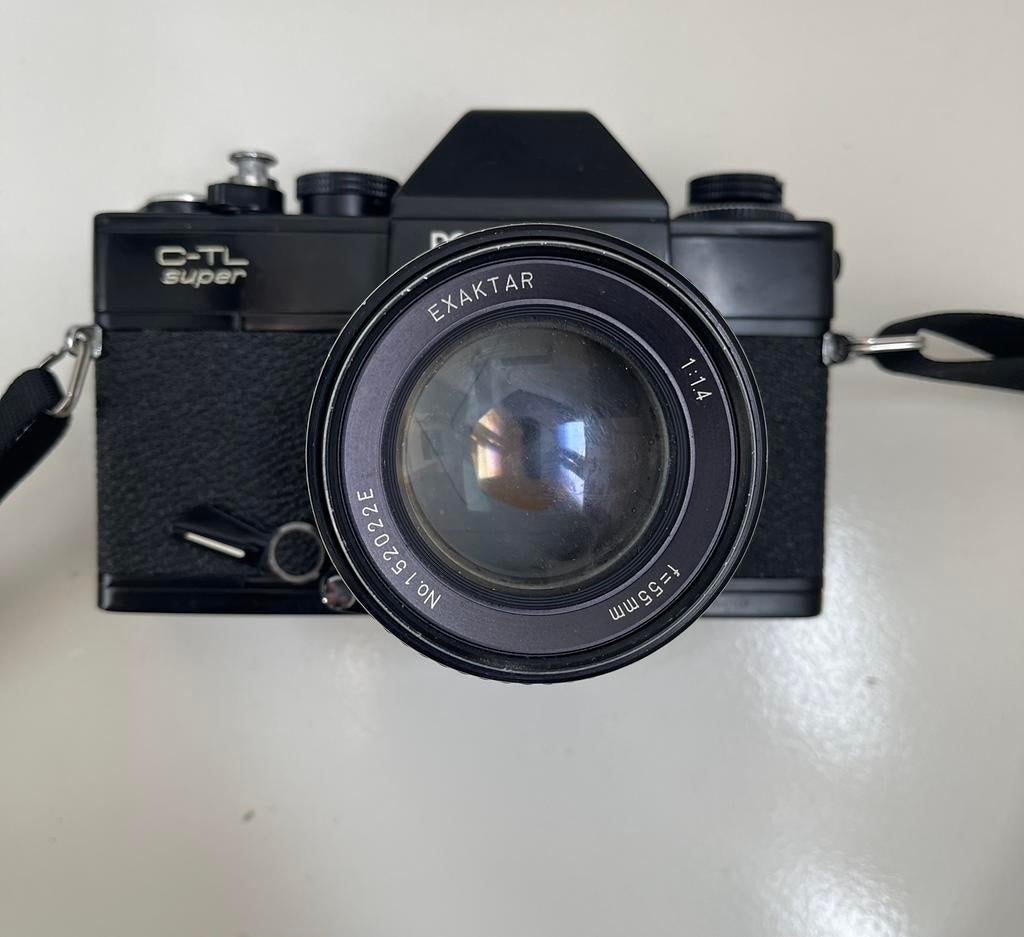 Appareil photo argentique vintage PORST reflex C-TL Super, TV, Hi-fi & Vidéo, Enlèvement, Comme neuf