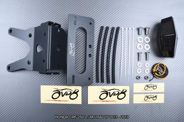Support de plaque HONDA CRF 250 L / M / RALLY 2013 - 2019, Motos, Accessoires | Autre, Neuf, Enlèvement ou Envoi