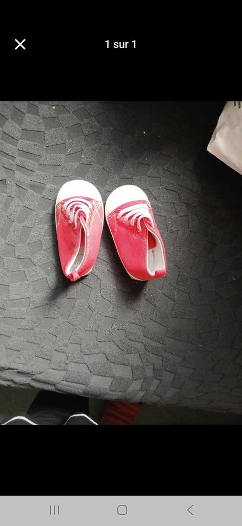 Chaussures bébé, Ophalen