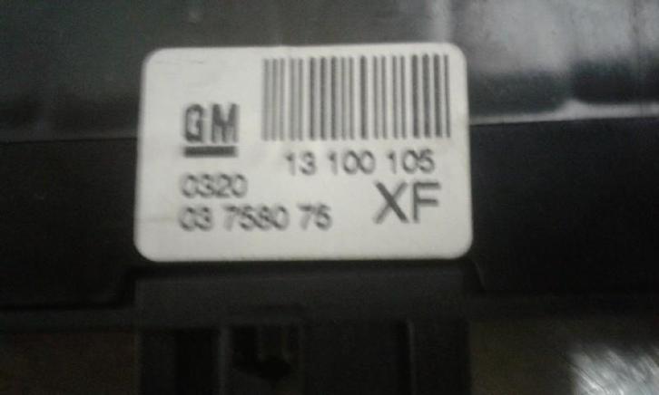 ALARMLICHTEN SCHAKELAAR Opel Zafira (M75) (01-2005/04-2015), Auto-onderdelen, Dashboard en Schakelaars, Opel, Gebruikt