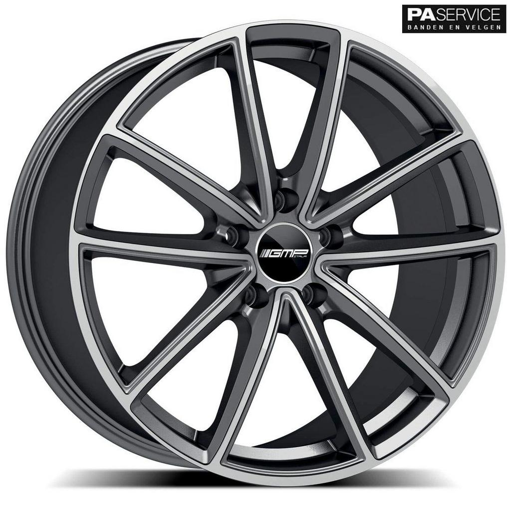 Nieuw 21 inch Antraciet GMP Titan Porsche Cayenne Breedset, -, -, Banden en Velgen, Nieuw