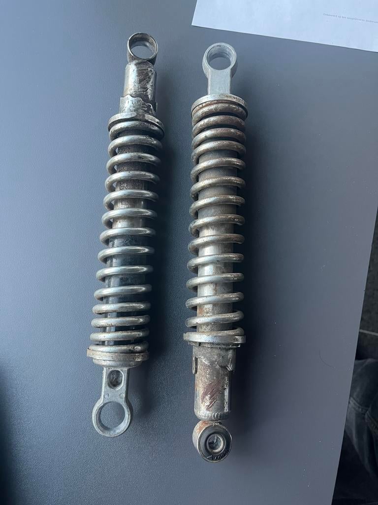 Chrome standaard achtervering dax, Fietsen en Brommers, Brommeronderdelen | Algemeen, Ophalen of Verzenden, Gebruikt, Frame