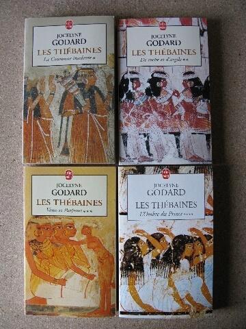 Les Thebaines – tomes 1 à 4 – Jocelyne Godard, Boeken, Historische romans, Zo goed als nieuw, Ophalen