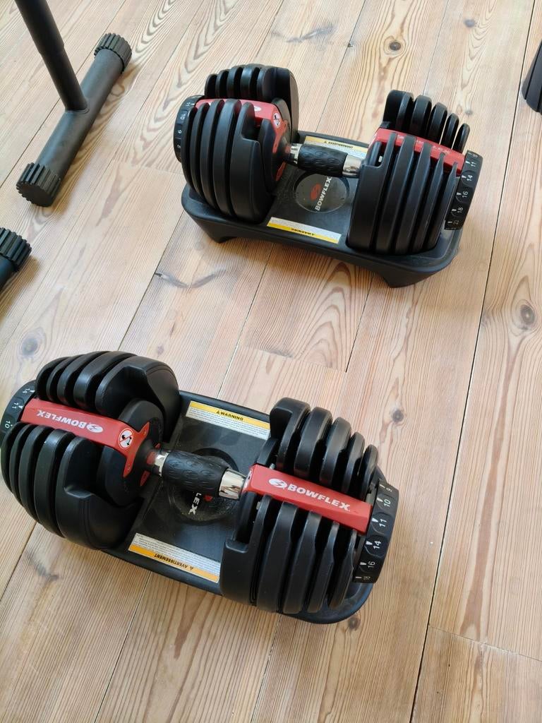 Bowflex Dumbbells 24 kg set, Sport en Fitness, Fitnessmaterialen, Ophalen, Zo goed als nieuw, Dumbbell