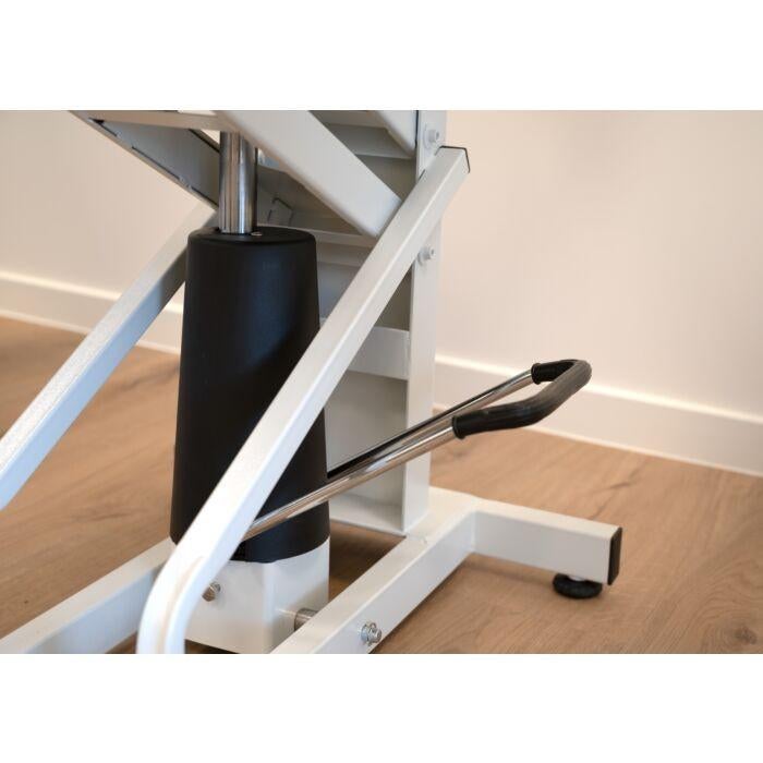 Professionele Trimtafel, Ophalen