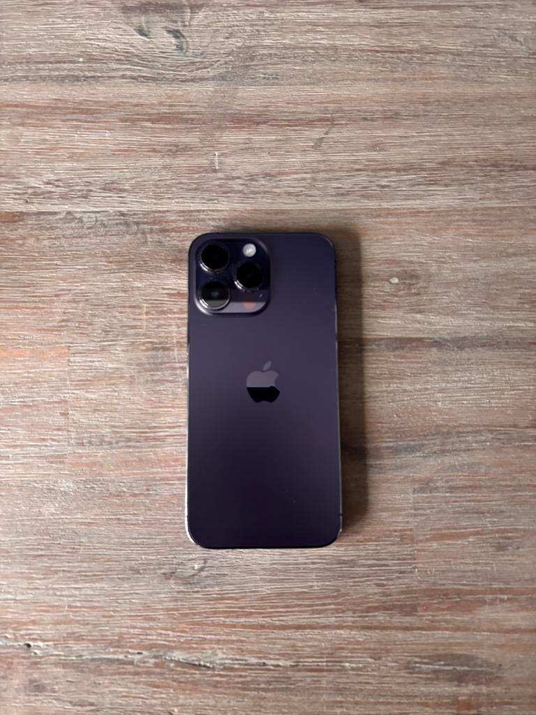 Iphone 14 pro max, Télécoms, Téléphonie mobile | Apple iPhone, Comme neuf, 128 GB, Sans abonnement, iPhone 14 Pro Max, Bleu, Enlèvement