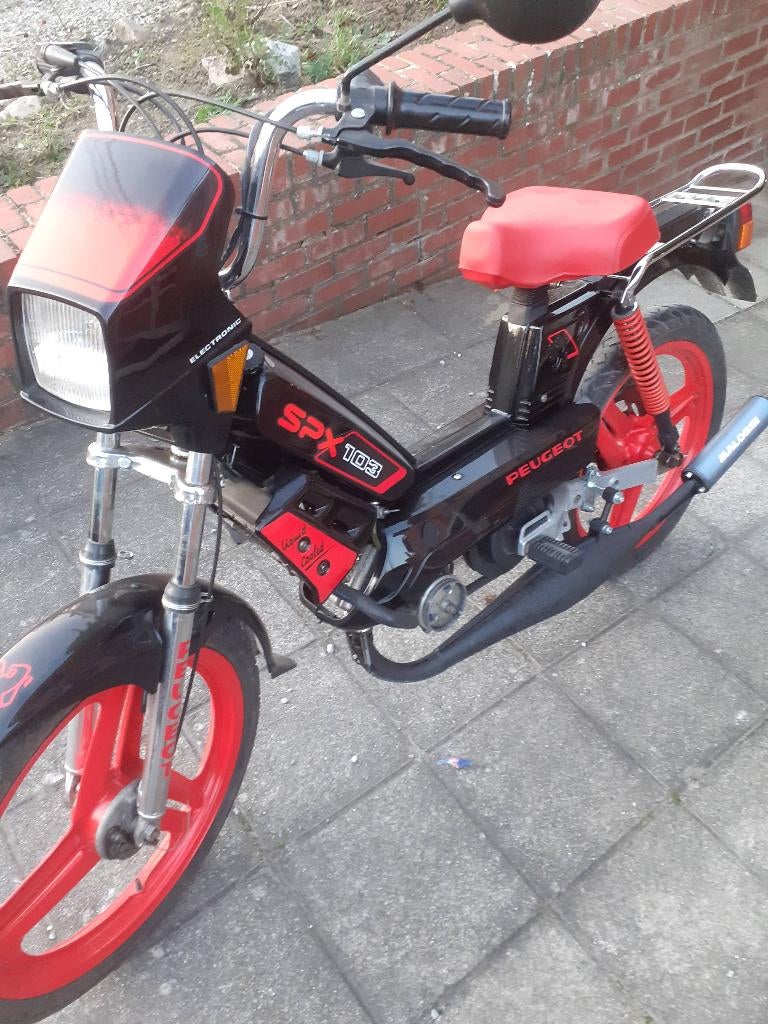 Peugeot 103 spx liquide, Ophalen