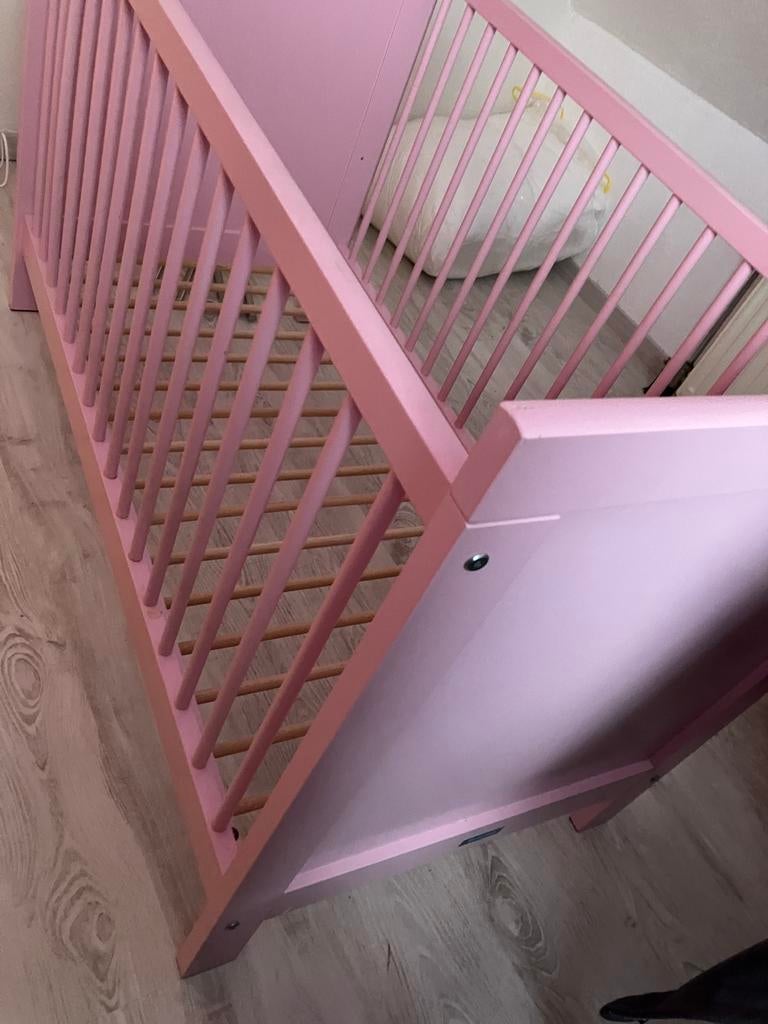 Lit à barreaux évolutif Bopita, Enfants & Bébés, Matelas, Moins de 70 cm, Comme neuf, Enlèvement