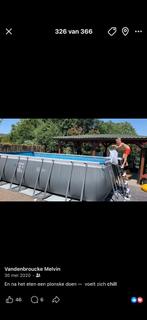 Intex zwembad, Ophalen, Zo goed als nieuw