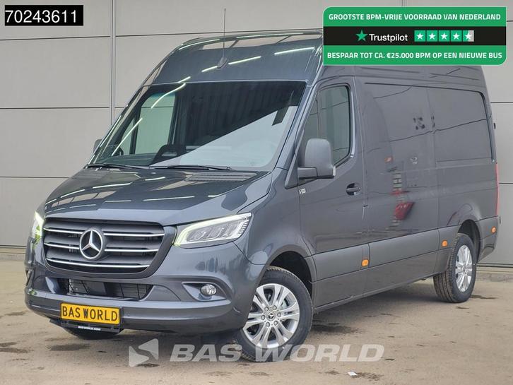 Mercedes Sprinter 319 CDI BPM VRIJ! Automaat L2H2 2025model, Auto's, Bestelwagens en Lichte vracht, Bedrijf, Te koop, Achteruitrijcamera