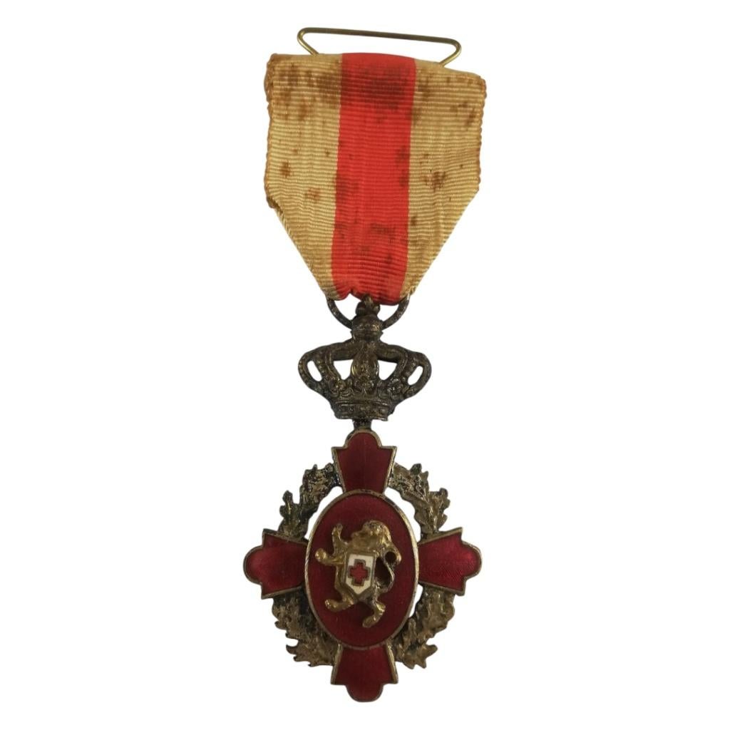 België - Ereteken van het Rode Kruis 1ste Klasse, Ophalen of Verzenden, Overige soorten, Lintje, Medaille of Wings