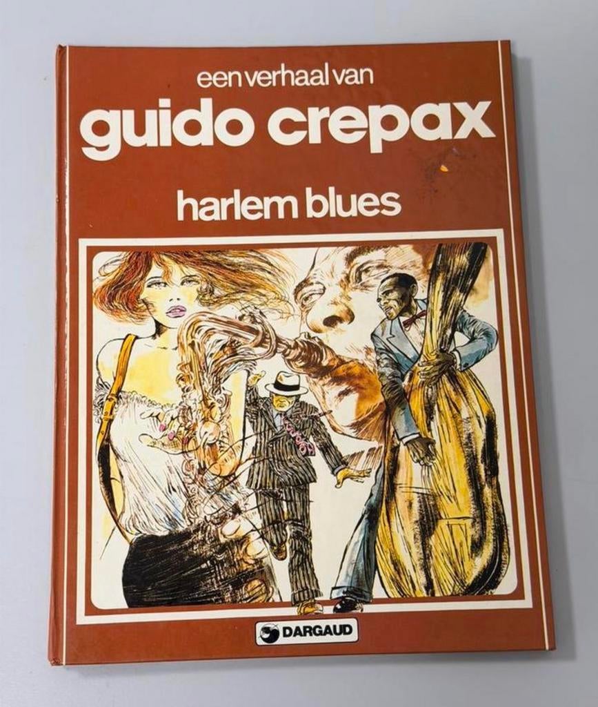 Strip Harlem Blues. HC. 1e druk 1982. Guido Crepax Dargaud., Boeken, Ophalen of Verzenden, Zo goed als nieuw