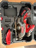 Accu cirkelzaag milwaukee, Doe-het-zelf en Bouw, Gereedschap | Zaagmachines, Ophalen, Zo goed als nieuw, Cirkelzaag