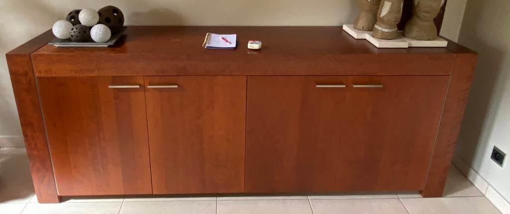 Buffetkast, 25 à 50 cm, Avec porte(s), Cerisier, 150 à 200 cm