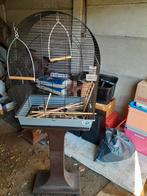 Vogelkooi op voet 154 hoog  kooi is 70x34, Enlèvement, Cage à oiseaux