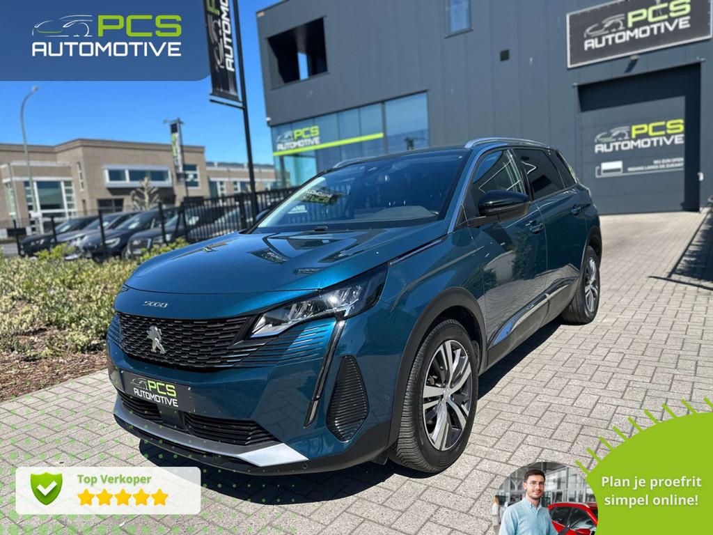 Peugeot 5008 1.2 PureTech Allure Pack 7 PL / Automaat / 2022, Automaat, Gebruikt, 1199 cc, Blauw