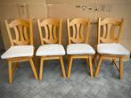 4x massief eiken stoelen - NIEUW, Enlèvement