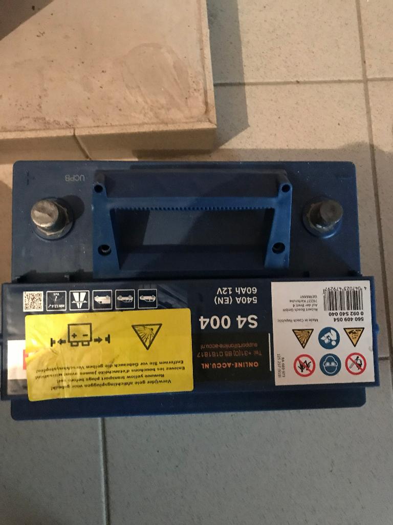 Bosh Accu, Auto-onderdelen, Accu's en Toebehoren, Ophalen, Nieuw, Opel