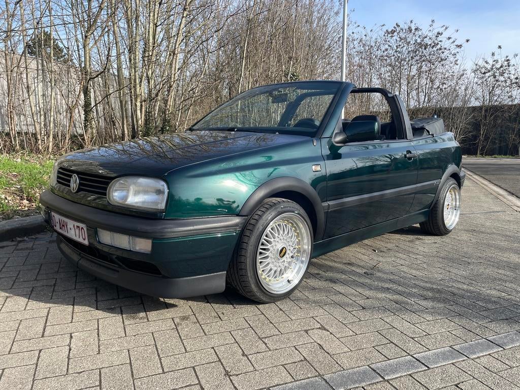 Volkswagen Golf 3 cabriolet ancêtre, Achat, Cabriolet, Noir, Tissu