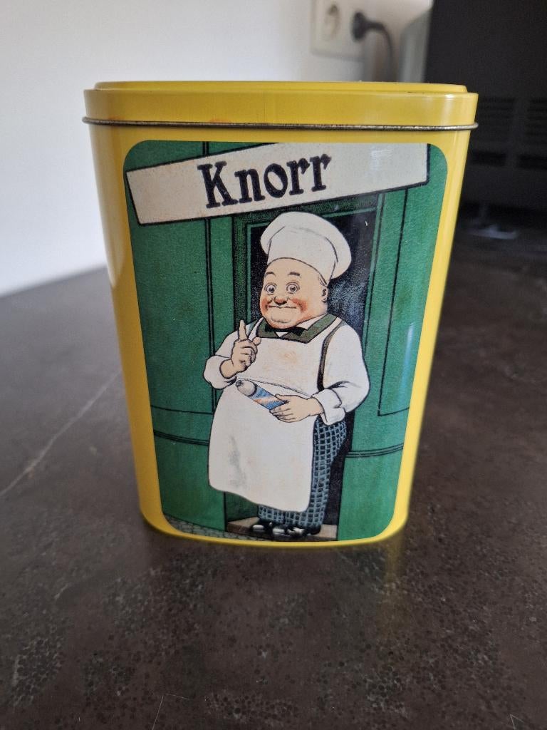 Knorr blikken doos, Verzamelen, Ophalen