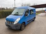 RENAULT MASTER 2.3 DCI L2 H2 DUBBELE CABIN 2011 184000KM 7PL, Auto's, Bestelwagens en Lichte vracht, Voorwielaandrijving, Euro 5