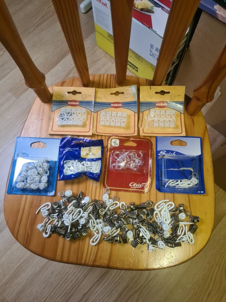 Différentes fixation rideaux tentures...... Neuf, Maison & Meubles, Ameublement | Rideaux & Stores à lamelles, Neuf