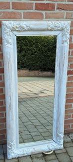Miroir shabby chic bois 150x71cm, Enlèvement, Utilisé