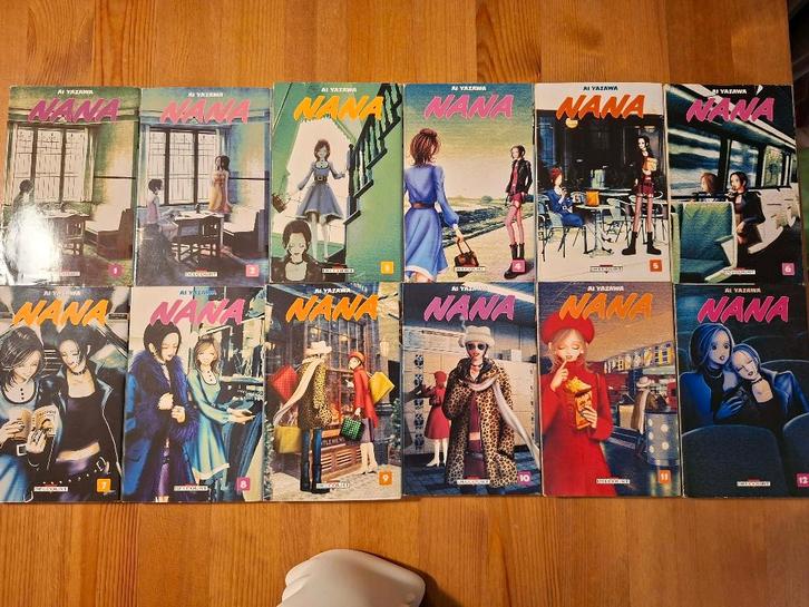 Nana – Tomes 1 à 12 – Manga FR, Livres, BD, Utilisé, Plusieurs BD, Enlèvement