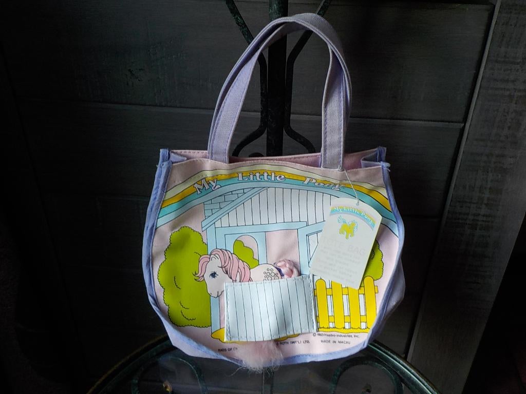 Mon Petit Poney Tote Bag 1983 Hasbro made in Macau G1, Enlèvement ou Envoi, Neuf