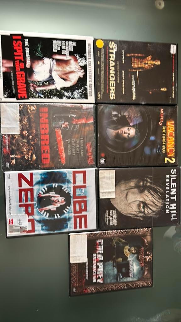 Lot van 7 horrorfilms, CD & DVD, DVD | Horreur, Enlèvement ou Envoi