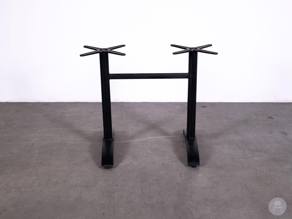 Tafelonderstel Trento 2T Leroy zwart (13 stuks), Tafelpoot, Gebruikt, 50 tot 100 cm, Metaal