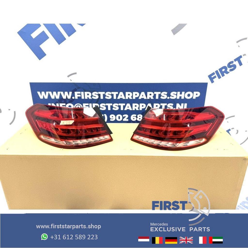 W212 LED ACHTERLICHTEN SET FACELIFT E KLASSE LINKS RECHTS E6, Gebruikt, -, Ophalen of Verzenden, -