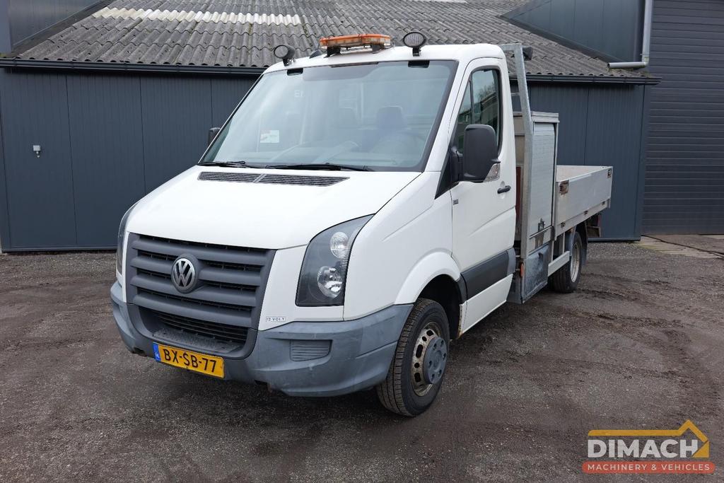 Volkswagen CRAFTER Euro 5 - Crafter 2.5 L  - 5 cil. - airco, Wit, Bedrijf, Diesel, Airconditioning