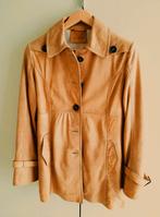 Te koop: Zo goed als nieuw!! Mooie lederen jas van"Dakwood"L, Kleding | Dames, Jassen | Zomer, Ophalen, Bruin, Maat 42/44 (L)