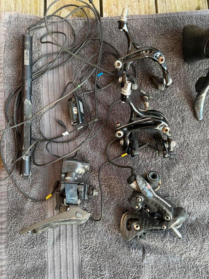 Campagnol EPS groep, Fietsen en Brommers, Fietsonderdelen, Zo goed als nieuw, Remmen, Ophalen