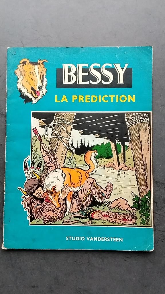 Bessy La prediction uit 1960  Franstalig, Gelezen, Wirel, Eén stripboek, Ophalen of Verzenden