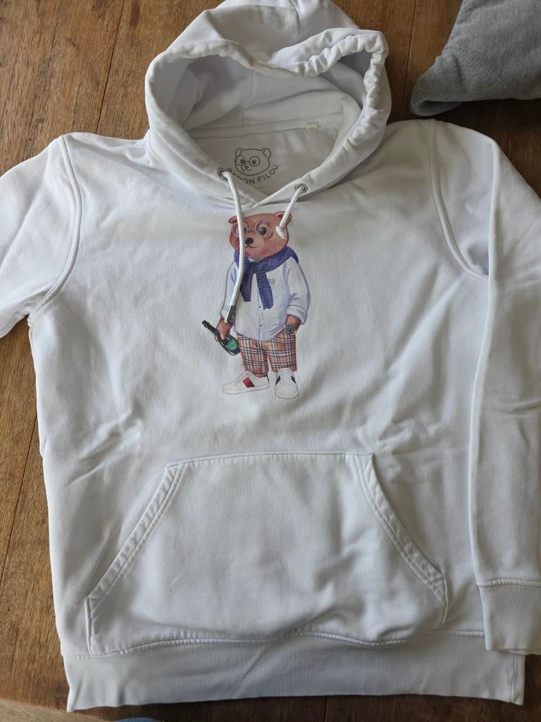 Baron Filou hoodie small, Ophalen, Wit, Baron Filou, Maat 34 (XS) of kleiner