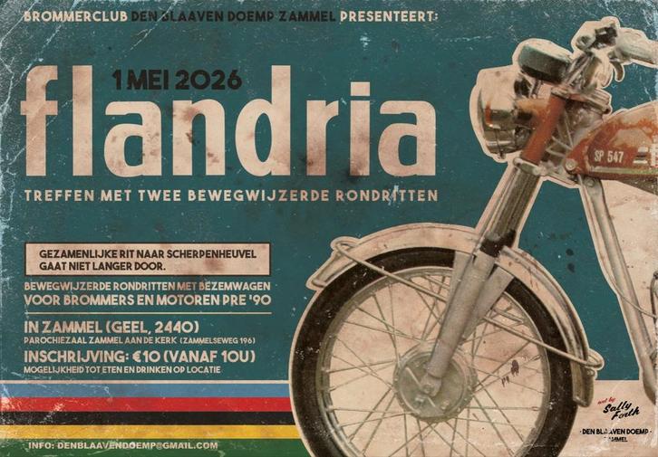 Oldtimer Rondrit 1mei, Fietsen en Brommers, Brommers | Oldtimers, Ophalen of Verzenden