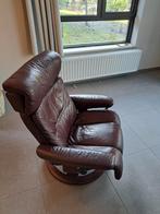 Stressless leren fauteuill, Huis en Inrichting, Fauteuils, Ophalen