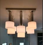 vintage space age Doria plafondlamp, Ophalen, Zo goed als nieuw, Glas, Space age