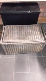 Rieten opbergmand, Ophalen