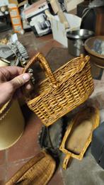 Rieten wijn fles houder, Hobby en Vrije tijd, Picknickmanden, Ophalen