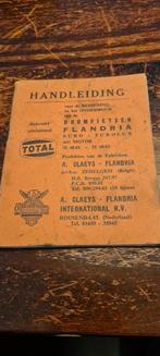 Flandria handleiding, Ophalen of Verzenden