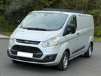 Ford Transit Custom 2.2 TDCI Long Châssis année 2014, Auto's, Bestelwagens en Lichte vracht, Euro 5, Stof, Zwart, 4 cilinders