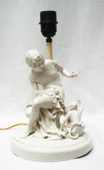 Art Deco Porseleinen Lamp-Schwarzburger Werkstätten-Ries., Ophalen of Verzenden