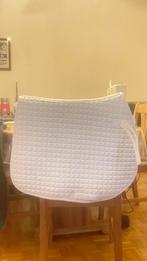 Tapis de selle blanc bon qualité et bon état, Animaux & Accessoires, Enlèvement ou Envoi, Utilisé