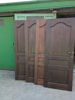 Binnendeuren Massief Eik incl. sloten, scharnieren en klinke, Doe-het-zelf en Bouw, Deuren en Vliegenramen, Ophalen, Glas, Binnendeur