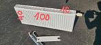 radiator 100x40, Doe-het-zelf en Bouw, Verwarming en Radiatoren, Ophalen, 30 tot 80 cm, Radiator, Zo goed als nieuw