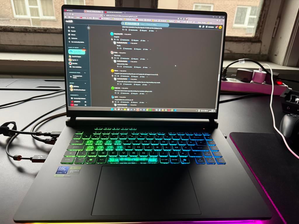 ASUS ROG STRIX G16 RTX 5070TI CPU Intel Core Ultra 9 275HX, 32 GB, 16 pouces, Comme neuf, 4 Ghz ou plus